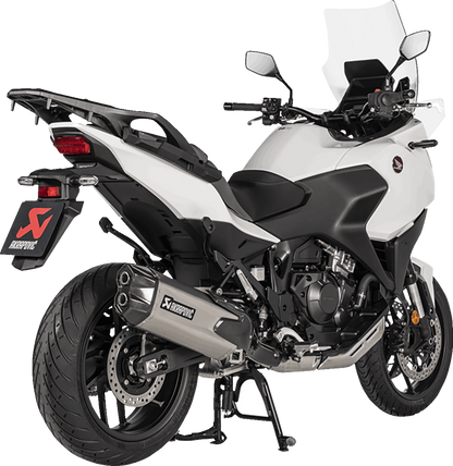 AKRAPOVIC Slip-On Line Muffler - Titanium - Honda NT1100 S-H11SO3-HGIT