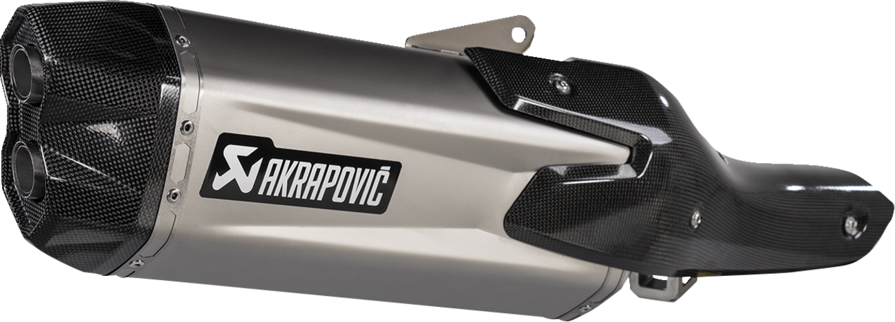 AKRAPOVIC Slip-On Line Muffler - Titanium - Honda NT1100 S-H11SO3-HGIT