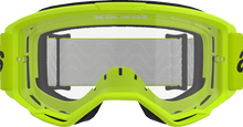 ALPINESTARS GOGGLES Vision 3 Goggle - Wordmark - Yellow - Clear Lens 5103325-5038