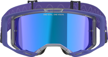 ALPINESTARS GOGGLES Vision 8 Goggle - Corp - Purple - Blue Mirror Lens 5101625-3116