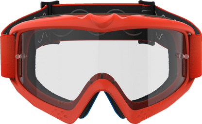 ALPINESTARS GOGGLES Youth Vision Goggle - Corp - Orange - Clear Lens 5140125-430