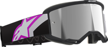ALPINESTARS GOGGLES Vision 5 Goggle - Corp - Light Gray/Purple - Silver Mirror Lens 5101825-9285
