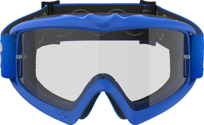 ALPINESTARS GOGGLES Youth Vision Goggle - Blaze - Blue - Clear Lens 5140325-7189