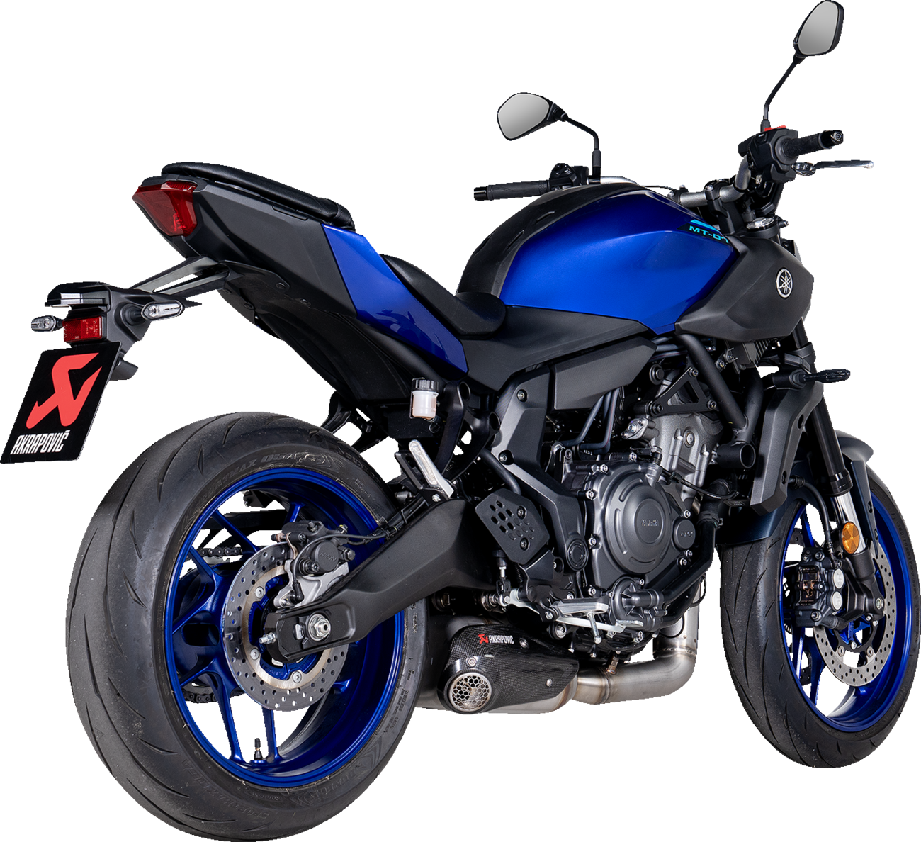 AKRAPOVIC Racing Line Exhaust System - Stainless Steel - Yamaha MT-07 S-Y7R13-HKGKHSS