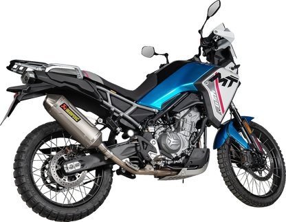 AKRAPOVIC Slip-On Line Muffler - Titanium - CFMOTO 450 MT/IBEX 450 S-CF4SO2-HFTT