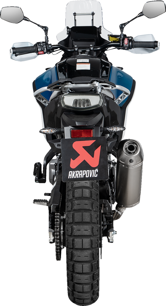 AKRAPOVIC Slip-On Line Muffler - Titanium - CFMOTO 450 MT/IBEX 450 S-CF4SO2-HFTT