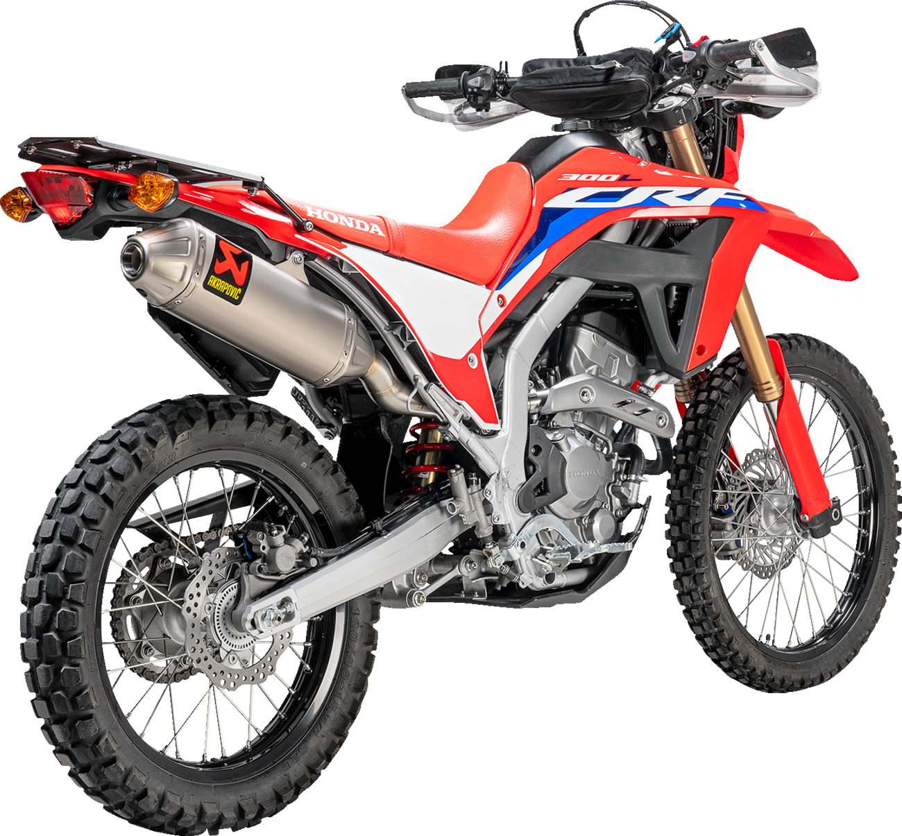 AKRAPOVIC Slip-On Line Muffler - Titanium - Honda CRF300L S-H3SO11-BNTA