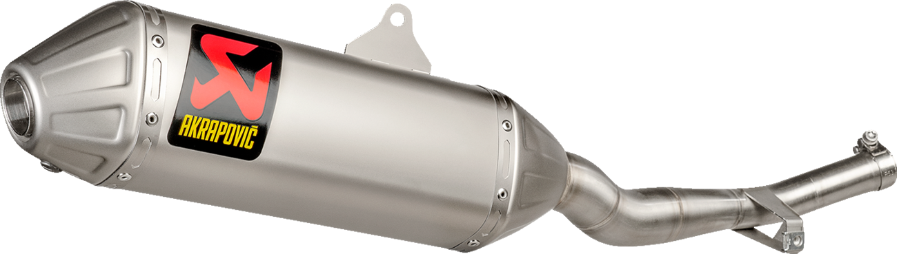 AKRAPOVIC Slip-On Line Muffler - Titanium - Honda CRF300L S-H3SO11-BNTA
