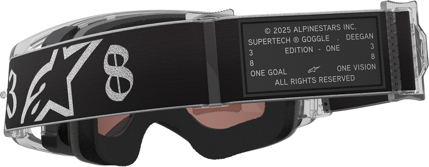 ALPINESTARS GOGGLES Supertech Goggle - Deegan 38 XXV - Silver Mirror Lens 5100926-1884