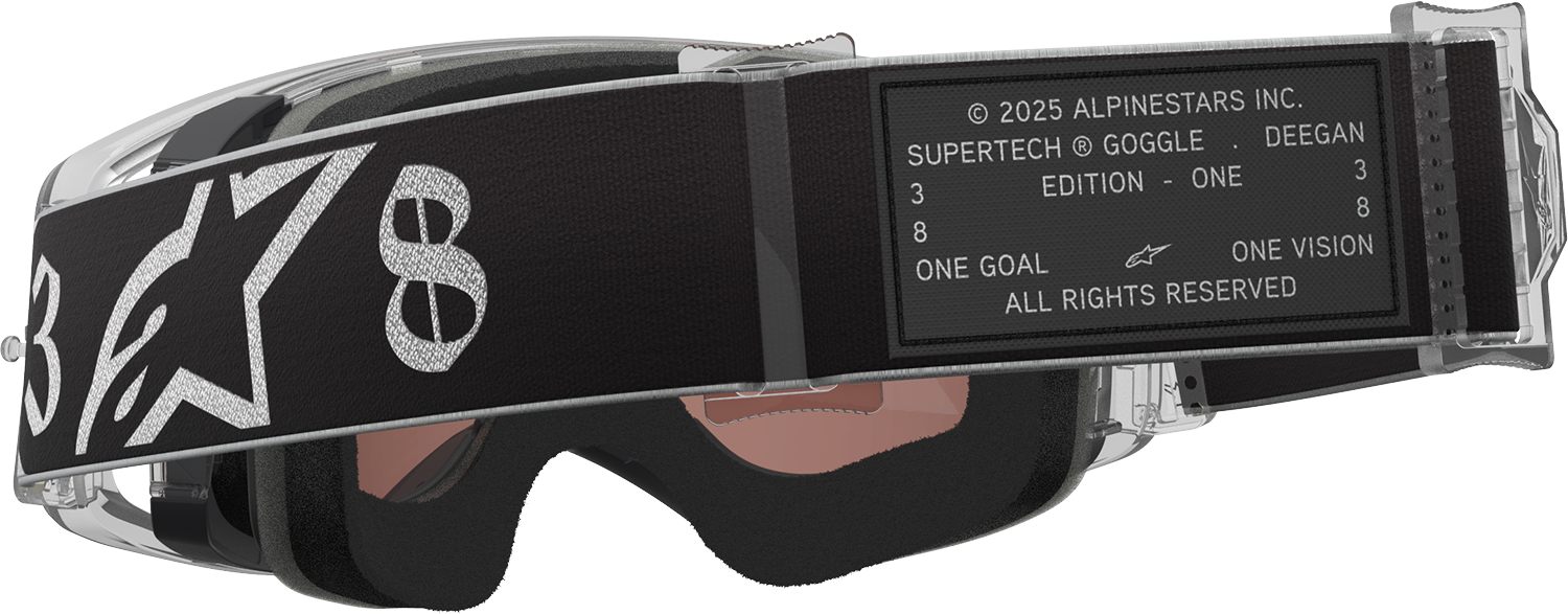 ALPINESTARS GOGGLES Supertech Goggle - Deegan 38 XXV - Silver Mirror Lens 5100926-1884