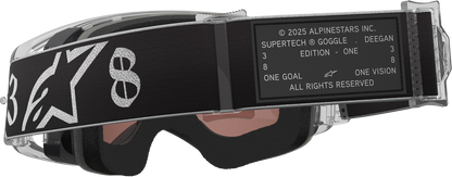 ALPINESTARS GOGGLES Supertech Goggle - Deegan 38 XXV - Silver Mirror Lens 5100926-1884