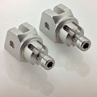 Rizoma Rider Footpeg Adapter For the Ducati Hypermotard, Multistrada 1200/1260, Diavel, Scrambler and Monster