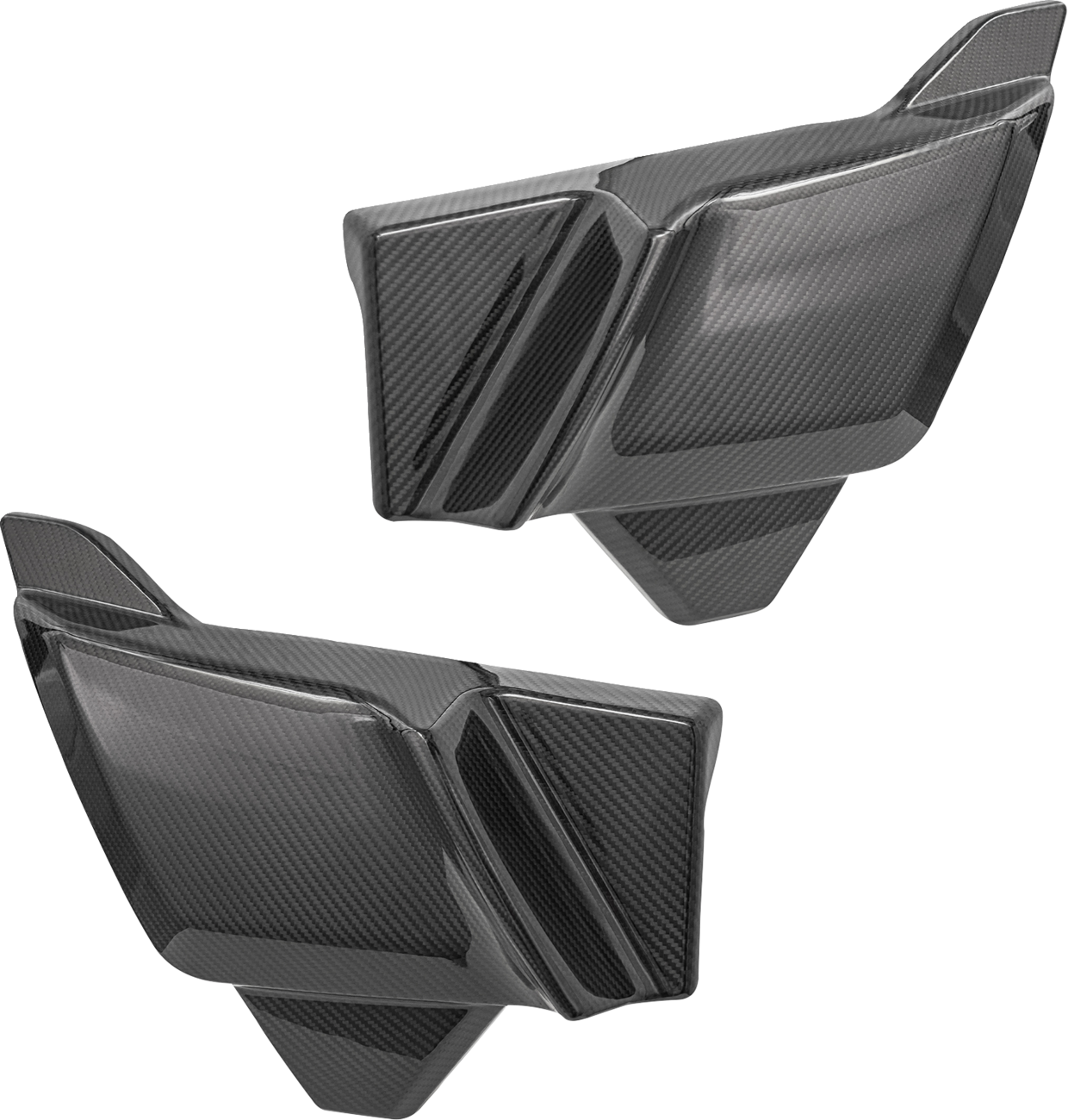 ARLEN NESS Side Covers - Carbon Fiber - FLTRX/FLHX '24-'25 210-200