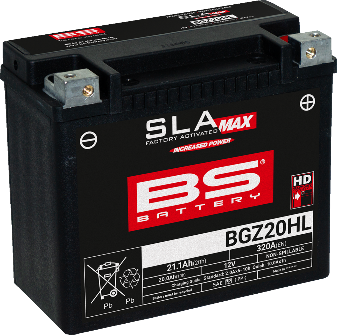 BS BATTERY Battery - BGZ20HL 300939