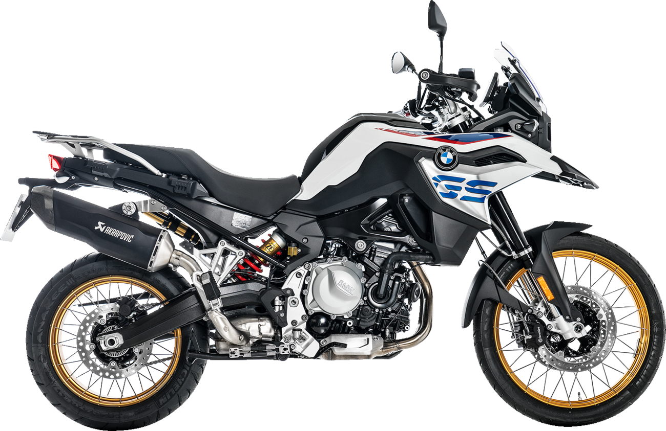 AKRAPOVIC Slip-On Line Muffler - Titanium Black - BMW F850GS S-B9SO3-HFBFCTBL/1