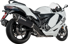 AKRAPOVIC Slip-On Line Mufflers - Titanium Black - Suzuki GSX-1300R Hayabusa S-S13SO4-HRAATBL/1