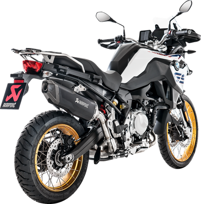 AKRAPOVIC Slip-On Line Muffler - Titanium Black - BMW F850GS S-B9SO3-HFBFCTBL/1