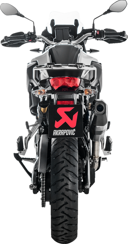 AKRAPOVIC Slip-On Line Muffler - Titanium Black - BMW F850GS S-B9SO3-HFBFCTBL/1