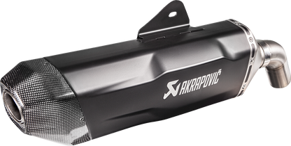 AKRAPOVIC Slip-On Line Muffler - Titanium Black - BMW F850GS S-B9SO3-HFBFCTBL/1