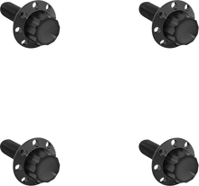 ARLEN NESS Bolt Kit - Windshield - Titanium - 12-Point - Black 300-840