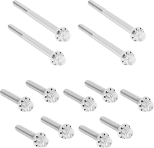 ARLEN NESS Bolt Kit - Primary Cover - Titanium - 12-Point - Softail - Polished 300-929