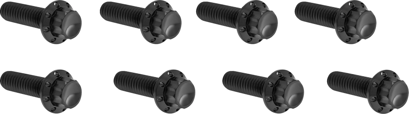 ARLEN NESS Bolt Kit - Lifter Block - 12-Point - Titanium - Black 300-936