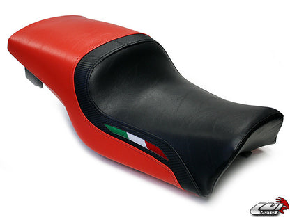 LUIMOTO (Team Italia) Rider Seat Cover for the DUCATI SUPERSPORT (91-98)