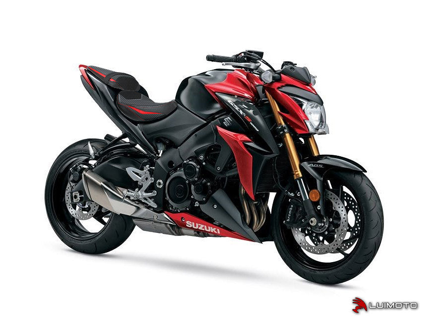 LUIMOTO (Styleline) Passenger Seat Covers for SUZUKI GSX-S1000 / F (15-20)