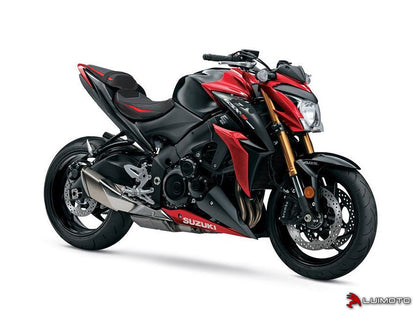 LUIMOTO (Styleline) Passenger Seat Covers for SUZUKI GSX-S1000 / F (15-20)