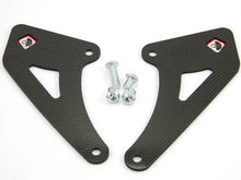 DBK Special Parts (Ducabike) Carbon Fiber Heel Guards for the Ducati Hypermotard 1100 and Multistrada 620/1000/1100