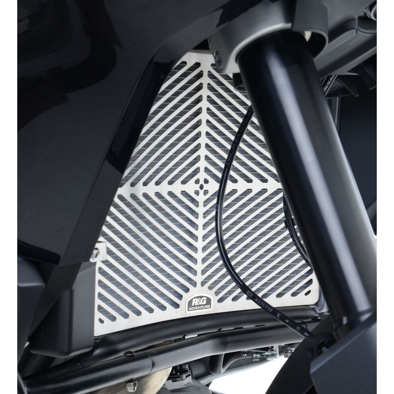 R&G Racing Stainless Steel Oil Cooler Guard  Honda Crossrunner '15-16