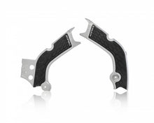 Acerbis 19-22 CRF250R/RX/ CRF450R/RX/ CRF450R-S Frame Guards- X-Grip - Silver/Black