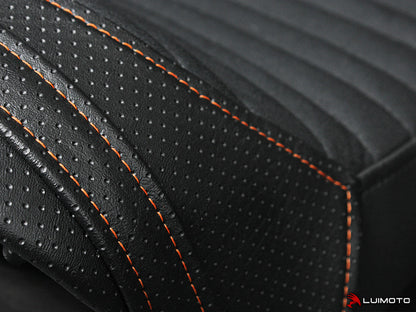 LUIMOTO Rider Seat Cover for the HARLEY DAVIDSON XR1200 (08-12)