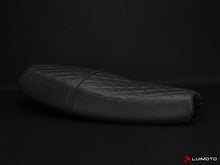 LUIMOTO Vintage Diamond Motorcycle Seat Covers for TRIUMPH BONNEVILLE 16+ / T100 17 / T120 16+