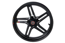 BST Rapid TEK 5 Split-Spoke Carbon Fiber Front Wheel for the Triumph Daytona / Street Triple 675 / 765 / R / S / RS / Moto2 (2013+) - 3.5 x 17