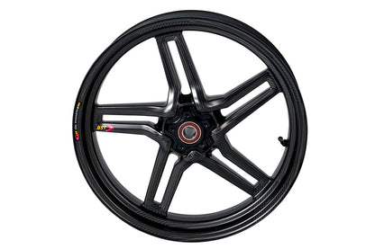 BST Rapid TEK 5 Split-Spoke Carbon Fiber Front Wheel for the Yamaha YZF-R6 (2017+)- 3.5 x 17