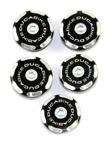 DBK Special Parts (Ducabike) Contrast Cut Frame Plug Kit for the Ducati 748/916/996/998