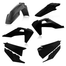 Acerbis 19-22 Husqvarna 125-450 TC/ FX/ FC/2019 TX300/ 20-22 TX300i Plastic Kit - Black
