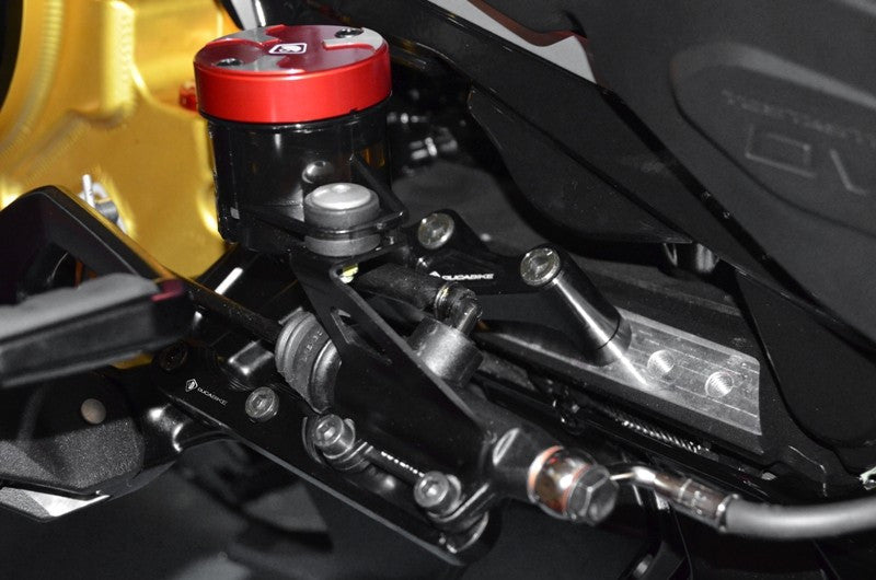 DBK Special Parts (Ducabike) Rearward Rearset Mount kit the Ducati XDiavel