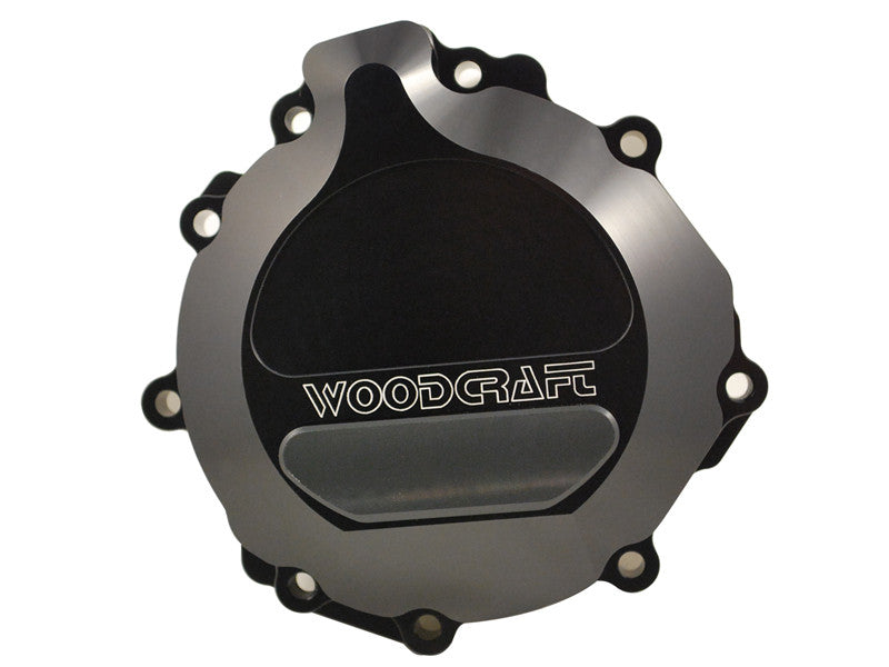 WOODCRAFT Kawasaki ZX6R / ZX636 (07+) LHS Stator Cover Assembly Black