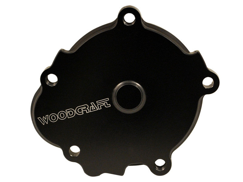 WOODCRAFT Kawasaki ZX-6R (07+) RHS Starter Idle Gear Cover Assembly Black