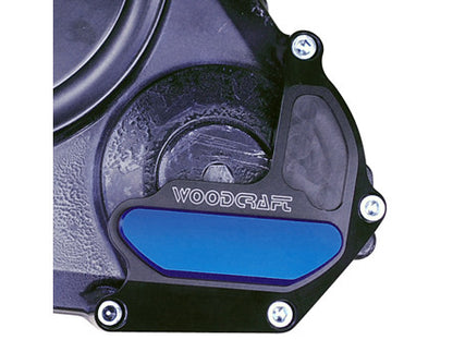 WOODCRAFT Suzuki GSXR600 / GSXR750 (06+) RHS Clutch Cover Protector Assembly Black