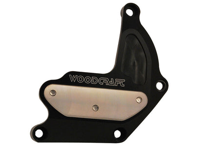 WOODCRAFT Suzuki GSXR600 / GSXR750 (06+) RHS Clutch Cover Protector Assembly Black