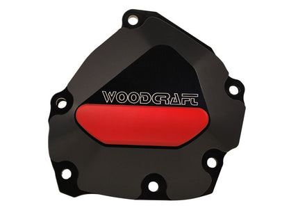 WOODCRAFT Yamaha R1 (09-14) RHS Oil Pump/Ignition Trigger cover Assembly Black