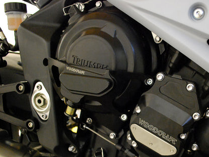 WOODCRAFT Triumph Daytona 675 (2013+) RHS Clutch Cover protector Assembly