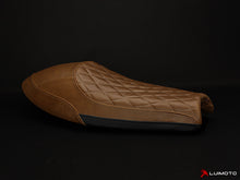 LUIMOTO Vintage DIAMOND Seat Covers for the Triumph THRUXTON 1200 / R (2016+)