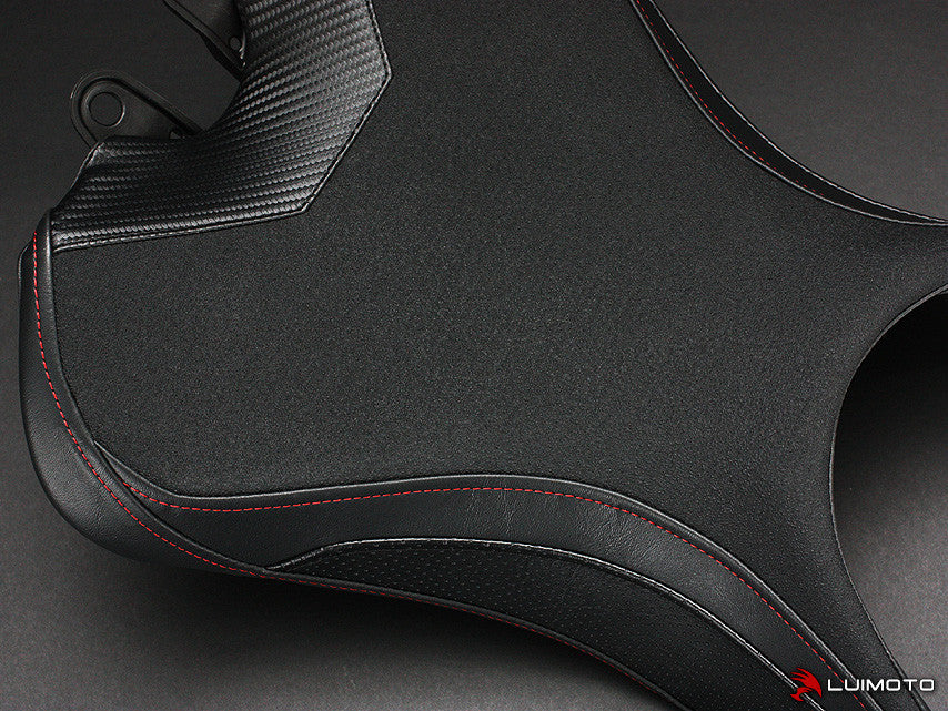LUIMOTO (Sport) Rider Seat Covers for the Triumph SPEED TRIPLE (2016+)