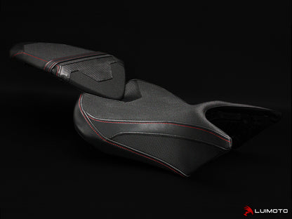 LUIMOTO (Sport) Passenger Seat Covers for the Triumph SPEED TRIPLE (2016+)
