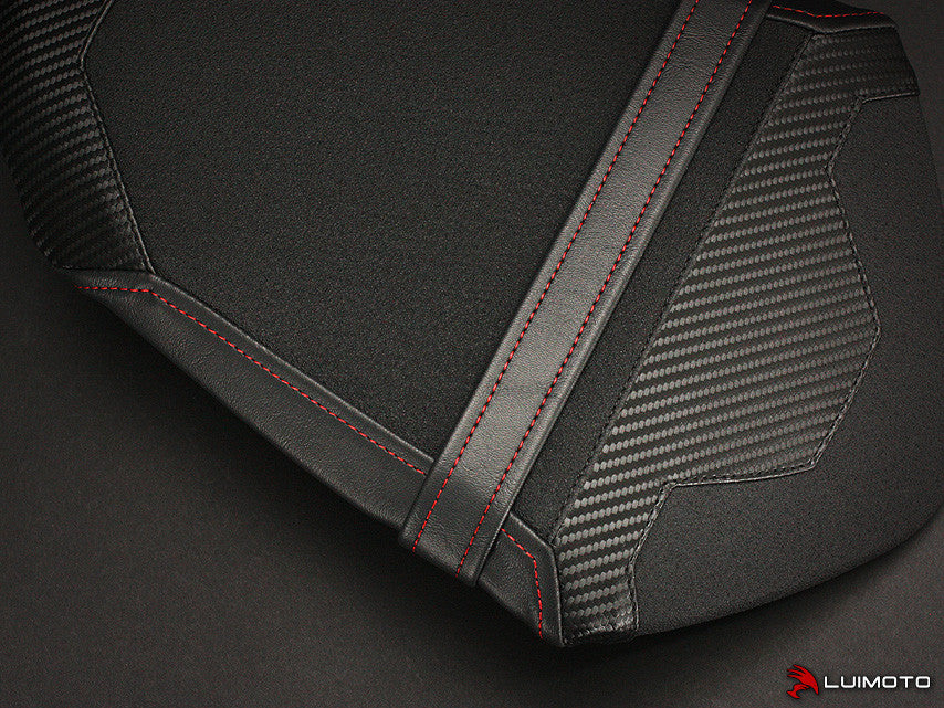 LUIMOTO (Sport) Passenger Seat Covers for the Triumph SPEED TRIPLE (2016+)