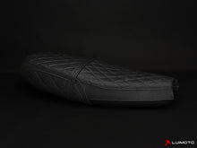LUIMOTO Modern Diamond Motorcycle Seat Covers for TRIUMPH BONNEVILLE / T100 / T120 2016+